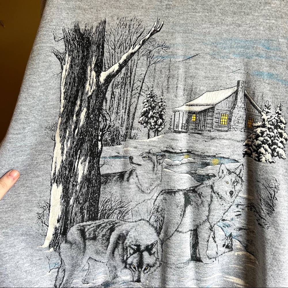 Vintage 90s Wolf Crew